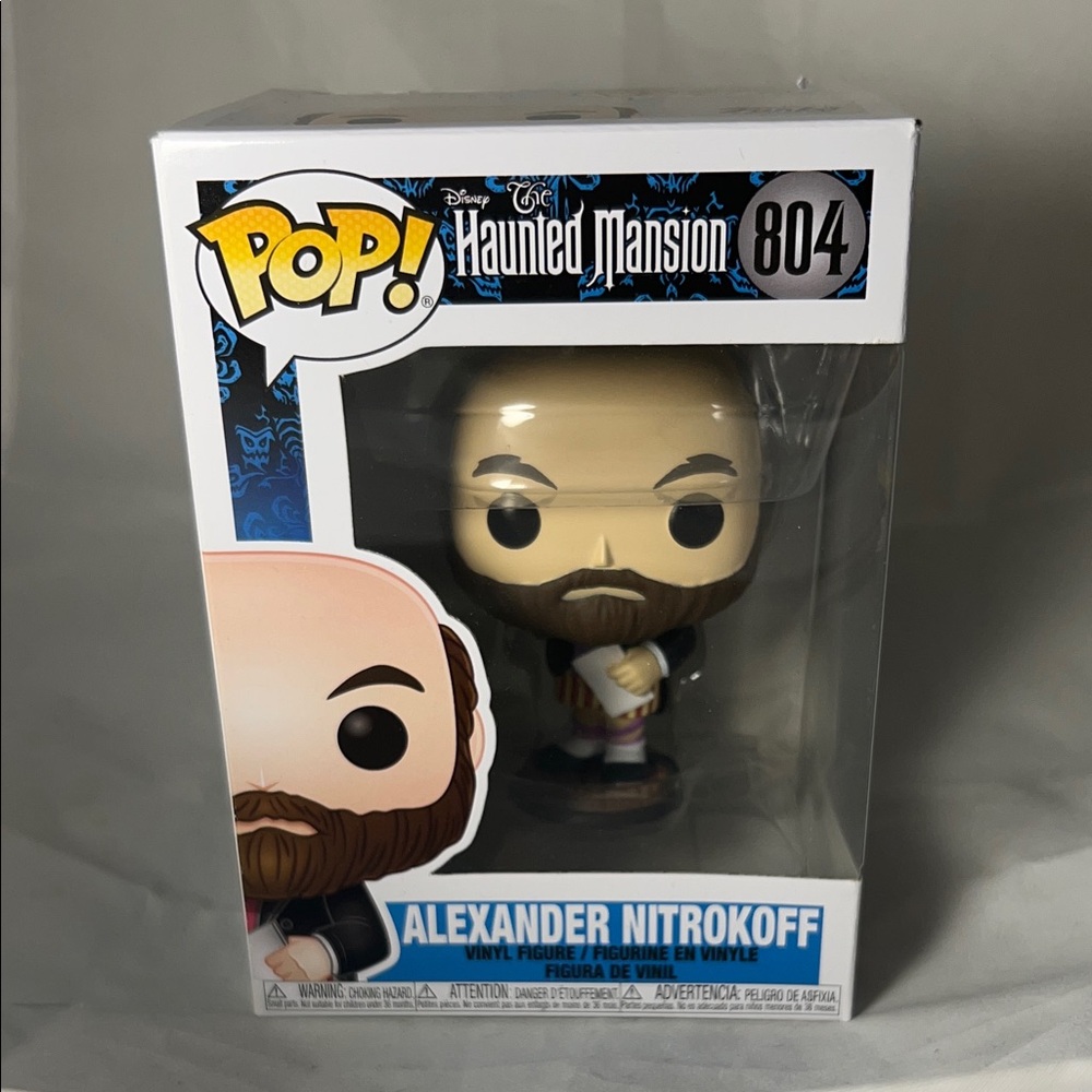 Funko Pop Disney Haunted Mansion‎ Alexander Nitrokoff Vinyl Figure 804